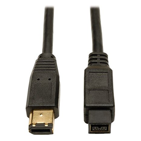 Tripp Lite FireWire 800 IEEE 1394b Hi-speed Cable (9pin/6pin) 10-ft.(F017-010)