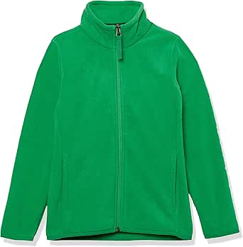 Amazon Essentials Boys and Toddlers' Polar Fleece Full-Zip Mock Jacket