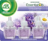 Air Wick Scented Oil Air Freshener Lavender and Chamomile 3 Refills 067 Ounce