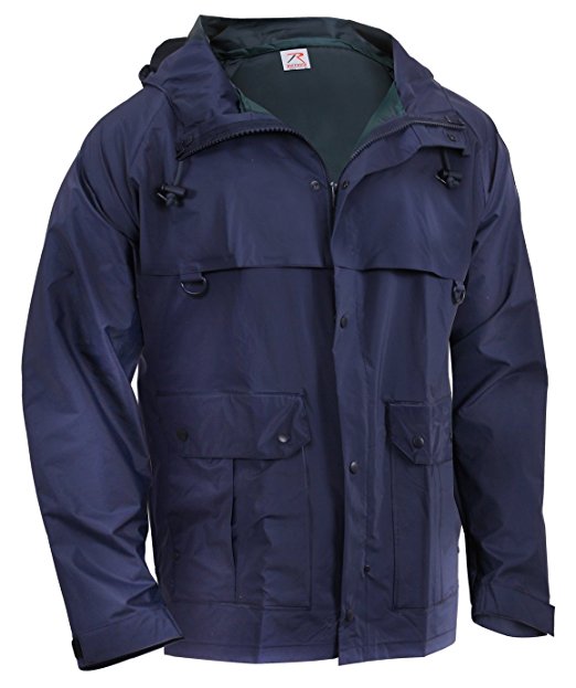 Rothco Microlite Rain Jacket - Navy Blue