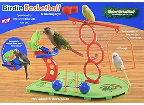 Nature's Instincts Birdie Basketball Pet Toy