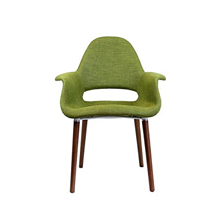 Laura Davidson Furniture Tribeca Organic Arm Chair (Green, 1)