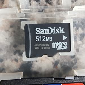 SanDisk 512MB MicroSD/TransFlash Card w/SD Adapter