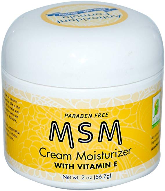 At Last Naturals , Inc. - Msm Cream Moisturizer, 2 Oz Cream