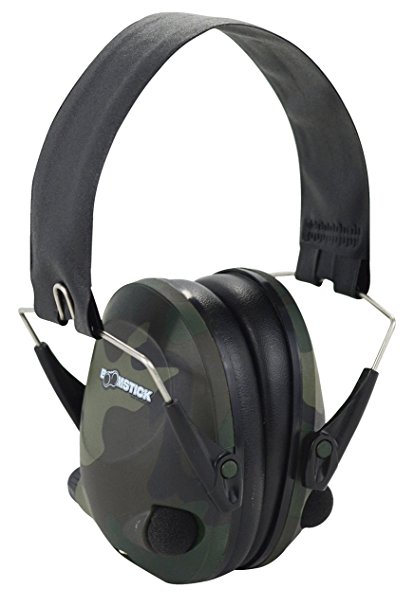 Boomstick Gun Accessories Electronic Folding Earmuff Noise Safety Hearing Protection, Camouflage
