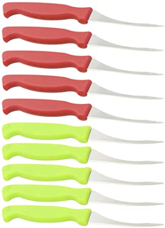 DOITOOL 10pcs Shrimp Deveiner Tool Seafood Tools Stainless Steel Prawn Peeling Machine Tweezers Peel Cleaning Device for Kitchen