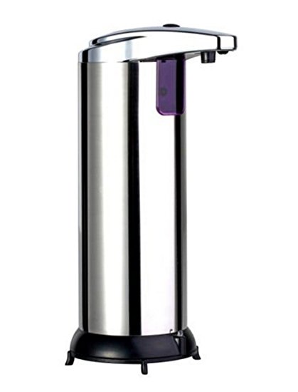 Suriora Automatic Infrared Sensor Soap Dispenser Premium Stainless Steel for Hand Washing Dishwashing 250ML-silver