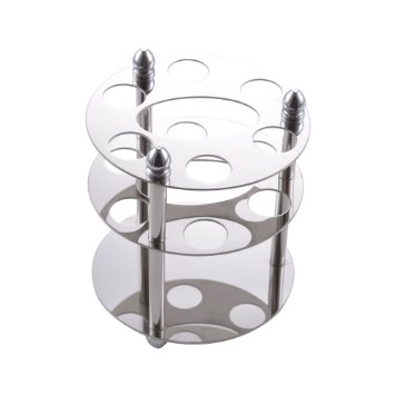 KES Multi Toothbrush Stand Holder Organizer SUS304 Stainless Steel, Polished Finish