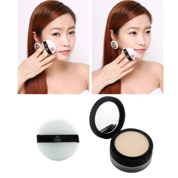 K-Beauty : 3CE stylenanda Loose PowderPressed Powder Two layers full makeup kits charming flawless makeup Powder one price for 2 powder