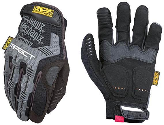 Mechanix Wear - M-Pact Gloves (Medium, Black/Grey)