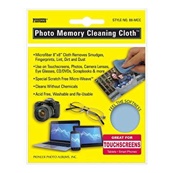 Pioneer Microfiber Photo Memory Cleaning Cloth (3 Pack)