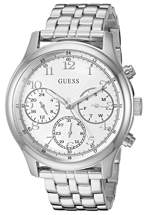 GUESS Women's Stainless Steel Multifunction Casual Watch