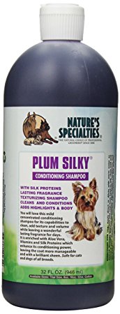 Nature's Specialties Plum Silky Pet Shampoo, 32-Ounce