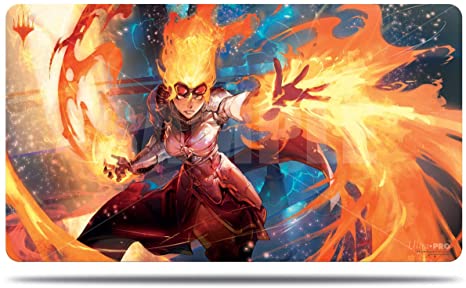 Ultra Pro Magic: The Gathering MTG War of The Spark Chandra Fire Artisan Playmat