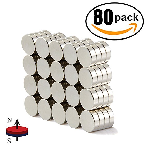 FINDMAG 80Pieces 8X2mm Premium Brushed Nickel Pawn Style Magnetic Push Pins,Fridge Magnets, Office Magnets, Dry Erase Board Magnetic pins, Whiteboard Magnets,Refrigerator Magnets