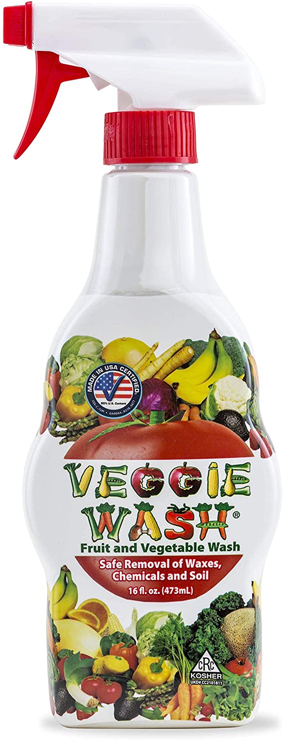 Trewax Veggie Wash Natural Fruit & Vegetable Wash, 16-Ounce Spray