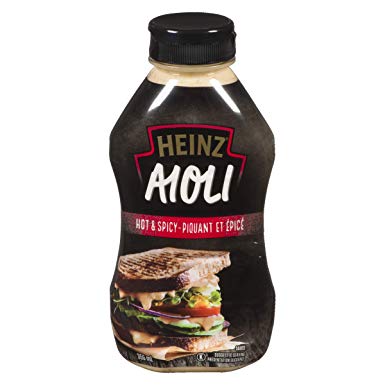 Heinz Aioli, Hot and Spicy, 355mL