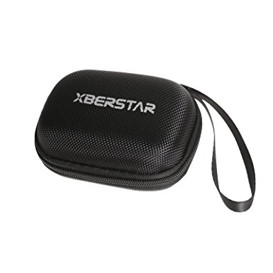 Xberstar Hard EVA Carrying Case Cover for Garmin Edge 20 25 200 500 510 520 800 810 820 Bike GPS Computer (Black)