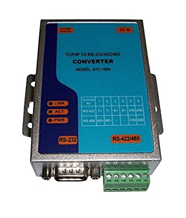 ONETAK TCP/IP Ethernet RJ45 to Serial RS232 RS485 RS422 Converter Adapter Adaptor