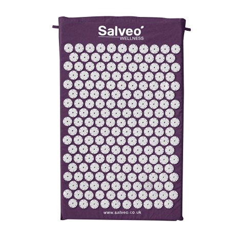 Salveo Acupressure Mat Purple Medium With Free Eco-Bag
