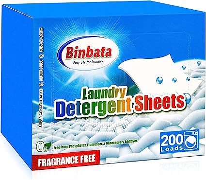 Binbata Laundry Detergent Sheets Reviews