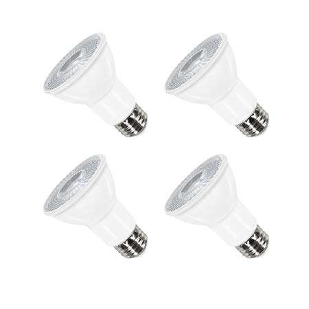 ANC PAR20 LED Bulbs with 35 Degree Beam Angle,8W LED Dimmable Spotlight Bulbs,600 Lumens 6500K Cool White Spot Light Lamp,E26 Base 4-Pack
