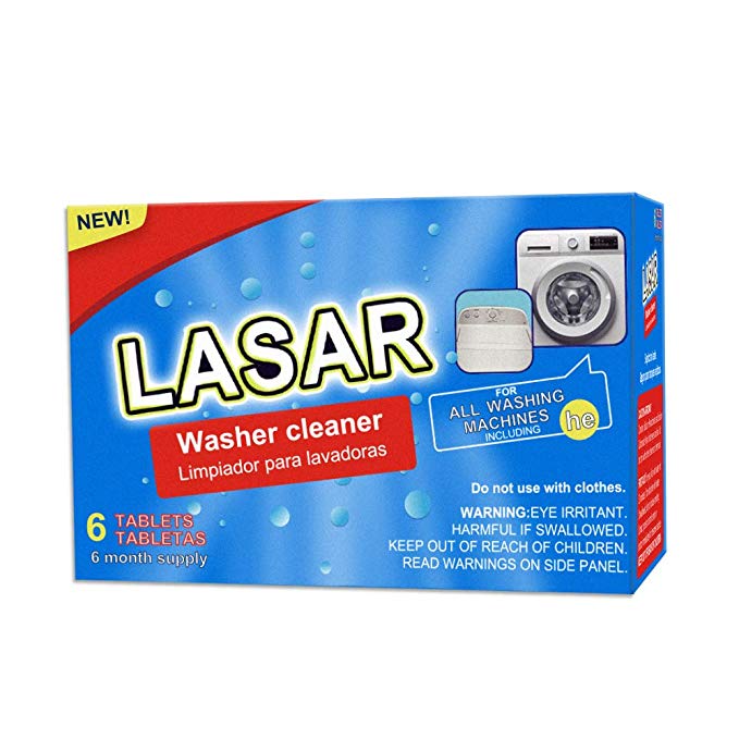 Washing Machine Cleaner with Odor Blasters - 6 Tablets Total