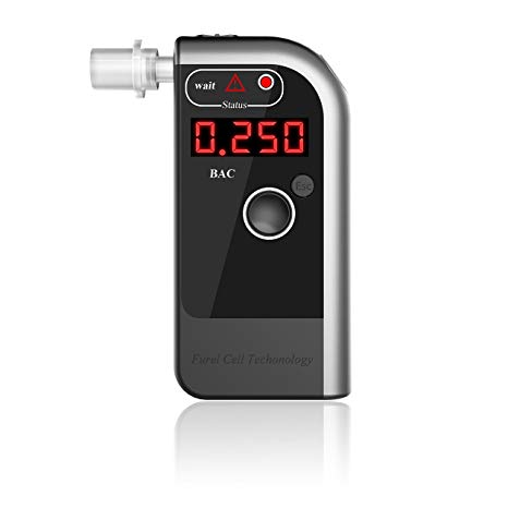 VICTONY VBAC01 Professional Breathalyzer, Portable Breath Alcohol Tester,with 4 Mouthpieces