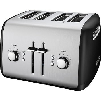 KitchenAid Toaster with Manual High-Lift Lever, Onyx Black