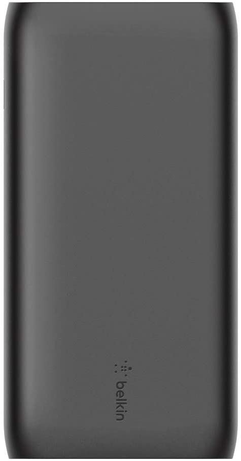 Belkin Portable Power Bank Charger 20K (Portable Charger Battery Pack w/Dual USB Ports, 20000mAh Capacity) for iPhone, iPad, AirPods and More, Black (BPB003btBK)