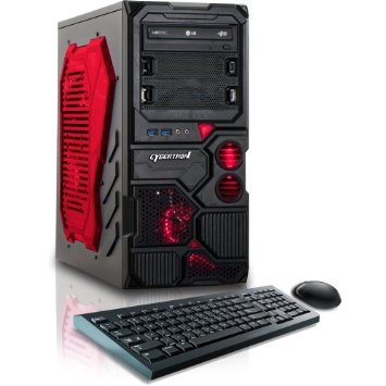 CybertronPC Borg-709 Gaming Desktop - AMD FX-6300 3.5GHz Hexa-Core, NVIDIA GeForce GTX750, 8GB DDR3 Memory, 1TB HDD, WiFi, DVD±RW, Microsoft Windows 8.1 Home 64-Bit