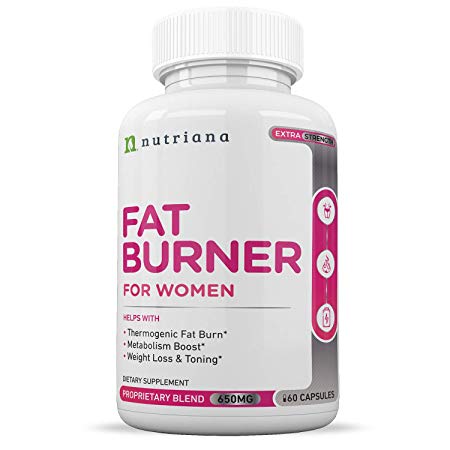 Best Fat Burners for Women and Weight Loss Pills for Women | Appetite Suppressant Diet Pills and Metabolism Booster with Garcinia Cambogia and Green Coffee Bean - 60 Capsules