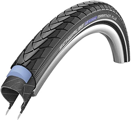 Schwalbe Marathon Plus 700 x 35c (37-622) Wire Bead Tyre with Smartguard and Reflective Sidewall