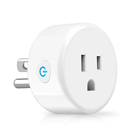 YTE Smart Plug, WiFi Outlet Compatible with Alexa Echo, Google Home, Alexa Outlet Smart Socket Control Your Devices with Timing Function from Anywhere, ETL and FCC Listed, No Hub Required