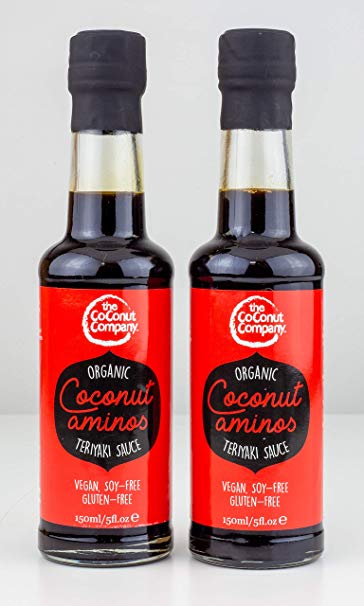 Organic Amino Sauce - Teriyaki Style - 150ml - THE COCONUT COMPANY, Quantity:2 Bottles