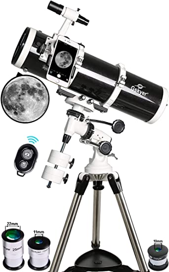 Telescope, Gskyer 130EQ Professional Astronomical Reflector Telescope, German Technology Scope, EQ-130 (EQ-130)