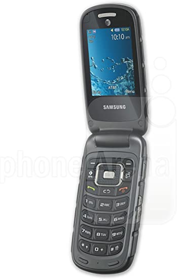 Samsung Rugby 3 A997 GSM Unlocked Rugged Flip Phone - Gray/Black (International Version)