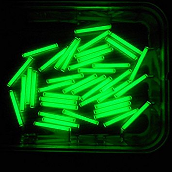 1pcs Trit Vials Tritium Self-luminous 15-Years 3x22.5mm (Green)