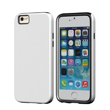 Acase Dual Layer iPhone 5C Case  Cover Apple iPhone 5C - Superleggera Pro Fit for New iPhone 5C WhiteGray