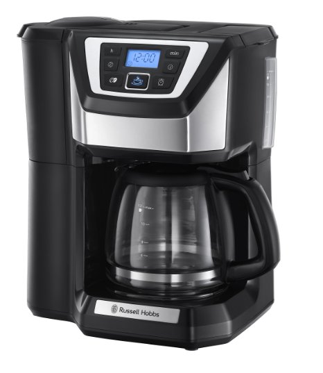 Russell Hobbs 22000 Chester Grind and Brew Coffee Machine - Black