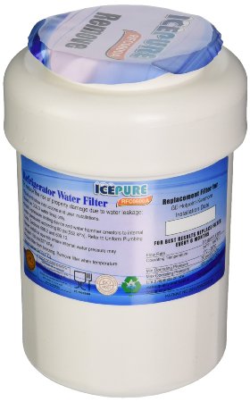 IcePure RFC0600A-3pk Water Filter to Replace Sears, Kenmore, Brita, GE, MWF, Smart Filter (Pack of 3)