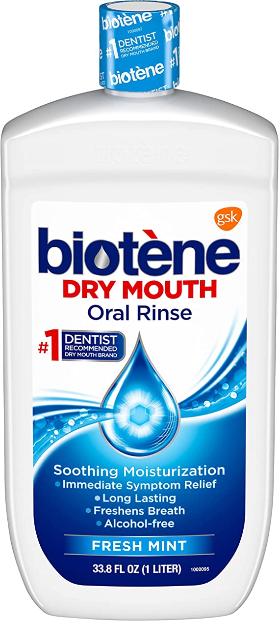 Biotene Oral Rinse For Dry Mouth Symptoms-33.8 Oz