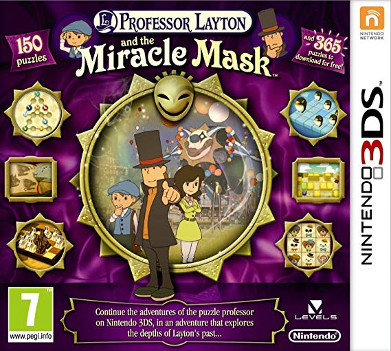 Professor Layton and the Miracle Mask (Nintendo 3DS)