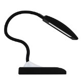 ICOCO Dimmable Touch Table Lamp with Flexible Neck 2 Lighting Modes and 6 Dimming Levels Maxinmum Power 75W Light Flux 300lm