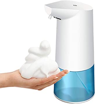StillCool Automatic Foam Soap Dispenser Touchless Foaming 350ML Capacity Infrared Motion Sensor Hands-Free Automatic Soap Pump for Bathroom Kitchen