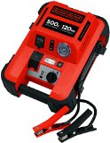 Black and Decker JUS500IB 500 Amp Jump Starter with Built in Compressor