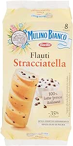 Mulino Bianco Merendine Flauti alla Stracciatella, 280g