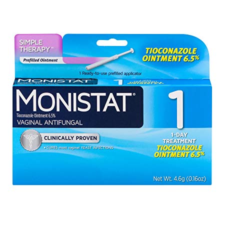 Monistat 1-day vaginal antifungal, prefilled applicator, 1 ea