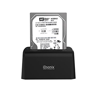 Esata To Sata Usb 3.0 Hard Drive Dock,iDsonix UASP Supported Laptop 2.5 Inch 3.5 Inch HDD SSD Hard Drive Dock [Support 8TB]