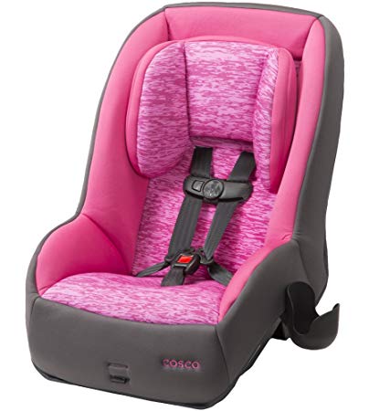 Cosco Mighty Fit 65 DX Convertible Car Seat, Heather Rose Pink